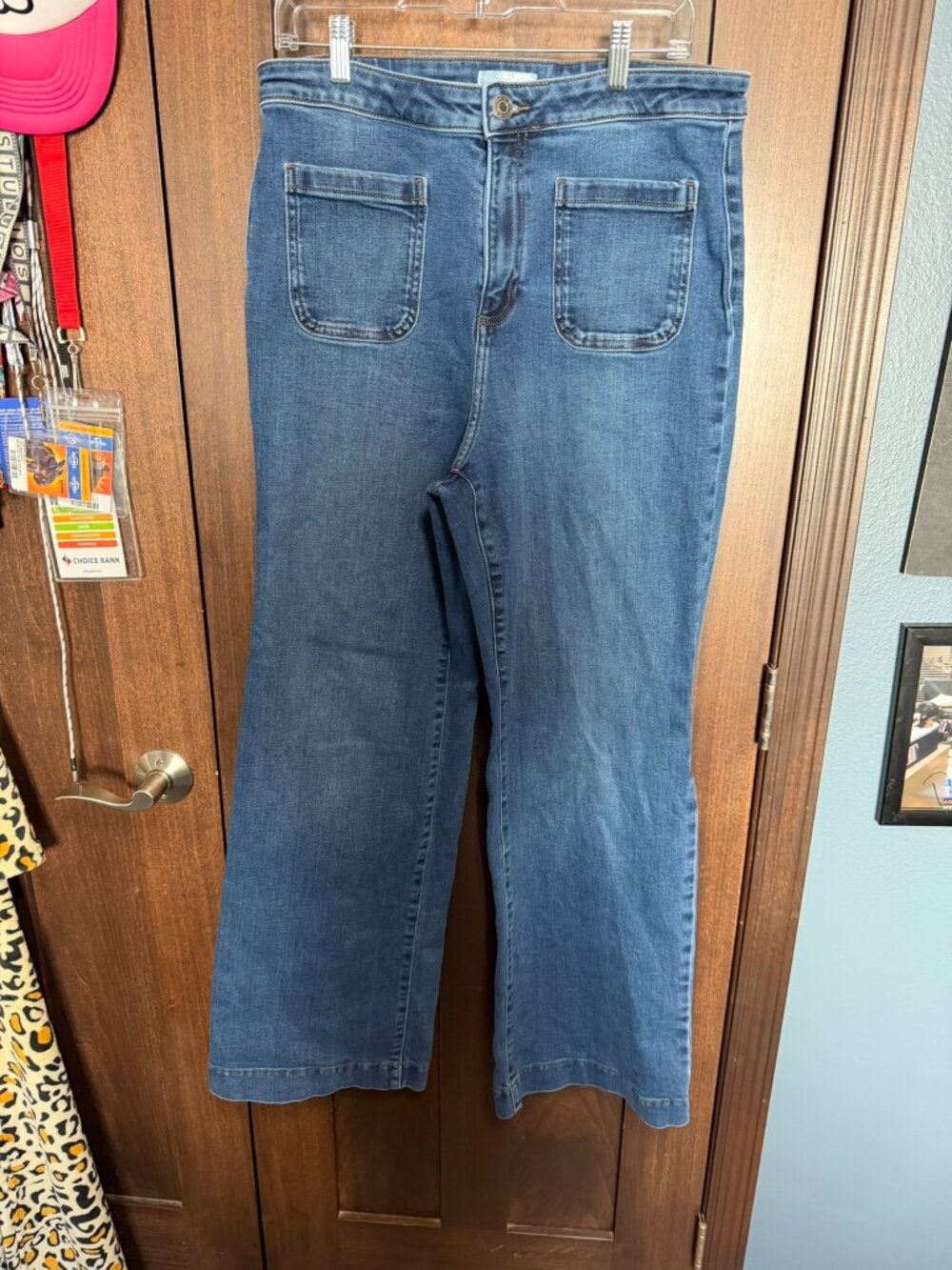 Women's LC Lauren Conrad Super High Rise Wide Leg Jeans - Size 16